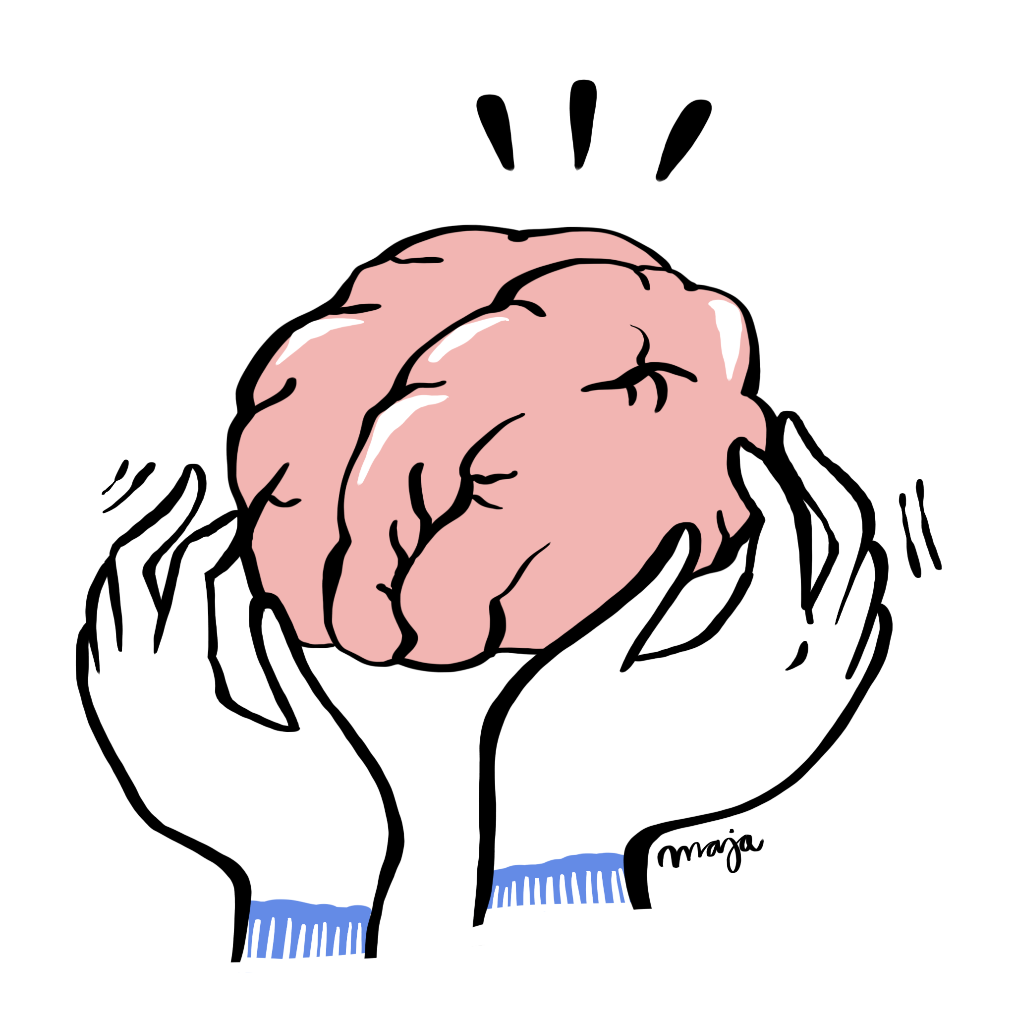 Intuition-neurologi-illustration-maja-larsson